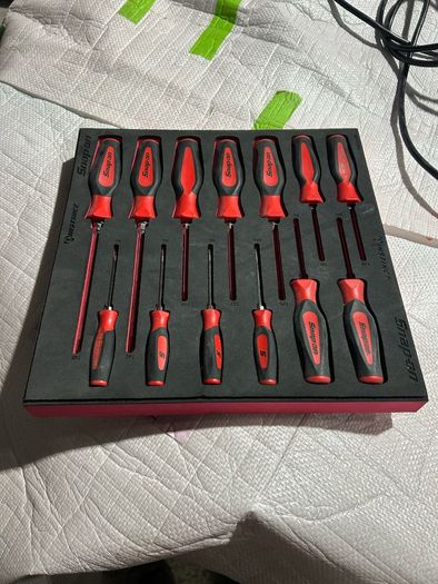 snap on torx instinct soft grib screw driver set