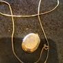 locket pendant and chain Image 2