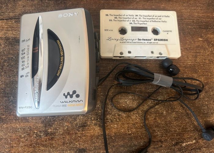 Vintage Sony cassette player