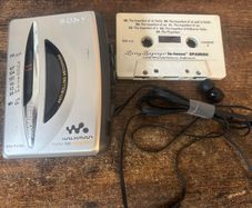 Vintage Sony cassette player
