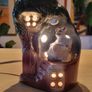 Vintage Handmade Studio Pottery lamp Image 9