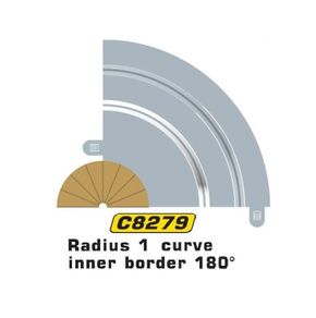 Scalextric C8279: New Radius 1 Inner Border   ( r1 )
