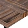 Coffee Table Square Reclaimed Teak Wood Image 3