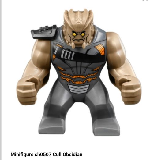 Lego Super Heroes sh0507 Cull Obsidian
