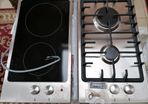 Gas And Ceramic Hob, Two Rings, Rare