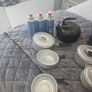 camping stove and pots kettle Image 4