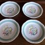 Alfred Meakin 1950s Harvest Bouquet 4 Cups and Saucers Image 6