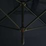 Double Parasol with Steel Pole Anthracite 600x300 cm Image 2