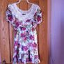 Floral top with pretty crochet neckline Image 2