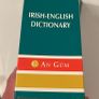 Irish - English Dictionary. Niall O Donaill. Focloir. Image 6