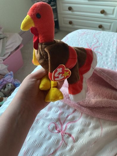Beanie babies globbles rare discontinued turkey