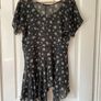 Mary Grant - Black Rose Print Top - Size 12 Image 5
