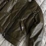 H&M Leather Bomber Jacket Image 3