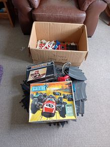 Large Vintage Scalextric Lot