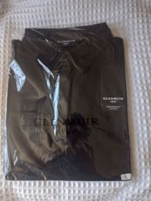 Glenmuir Black Golf Polo shirt Size L Unopened