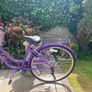 Ladies city bicycle with basket Image 9