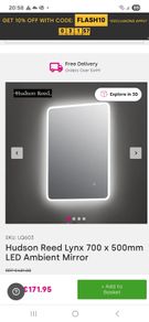led mirror