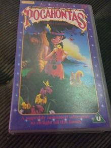 Vintage Pocahontas Vhs Tape