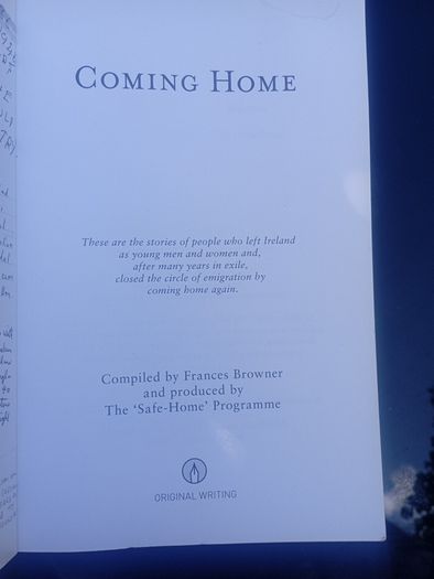 Irish Emigration Study - Coming Home