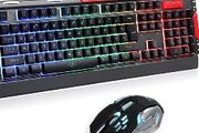 K33 Wired Backlit Gaming Combo Set (RGB Mouse and Keyboard)