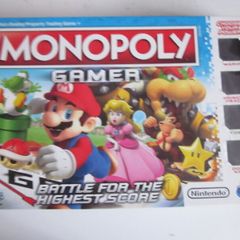 Monopoly Board Game With a Nintendo Twist.