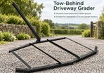 6ft Tow Behind Drag Harrow for ATV Tractor and Driveway Levelling