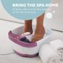 Bubblemate Foot Spa and Massager with Keep Warm Function, Soothing Soak Massage Nodes, Bubble Turbo Strip, Pedicure Pumice Stone (FREE POSTAGE) Image 4