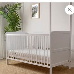 Baby Elegance Walt cot bed white