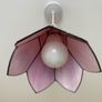 Art Deco style pink petal lampshade Image 2