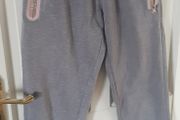 Xs Light Grey Diesel Tracksuit bottoms With Cuff