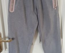 Xs Light Grey Diesel Tracksuit bottoms With Cuff