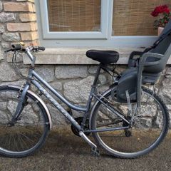 Ladies bike with child seat