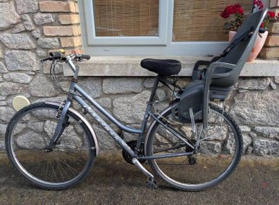 Ladies bike with child seat