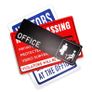 Custom Plastic PVC Signs - Personalized Office Sign for Door or Wall - UV Ink Print for Home Business Name Plates Events Indoor & Outdoor Image 3