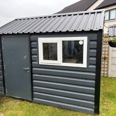 steel garden shed