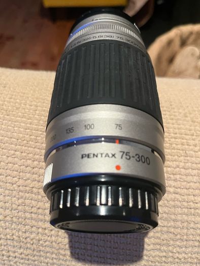 Pentax MZ-6 35mm Film Camera + Sigma 28-80mm Lens + Pentax 75-300mm Lens + Bag