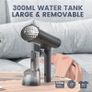 Clothes Steamer Handheld, 1400W Portable Garment Steamer Iron for Clothes with 300 ml Tank, for Vertical and Horizontal Steaming, Fast Heat-up, Fast Wrinkle Removal (FREE POSTAGE) Image 2