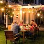Outdoor Garden Festoon String Lights 36ft Waterproof Outside Gazebo Light Mains Powered with 15+2 Shatterproof G40 LED Bulbs Hanging Patio Lighting for Indoor Cafe Pergola Backyard Balcony (FREE POSTAGE) Image 3