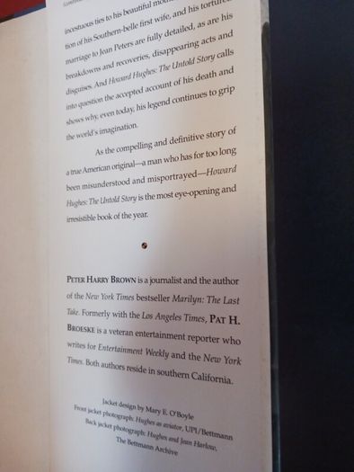 Howard Hughes/ The Untold Story/ 1996/ 1st printing