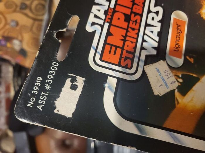 Star Wars Vintage ESB Ugnaught 41b Cardback