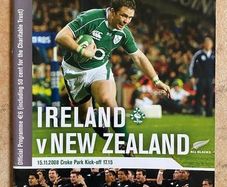 2008 Ireland v New Zealand - November International Programme