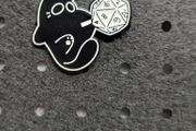 Cute cat enamel pin