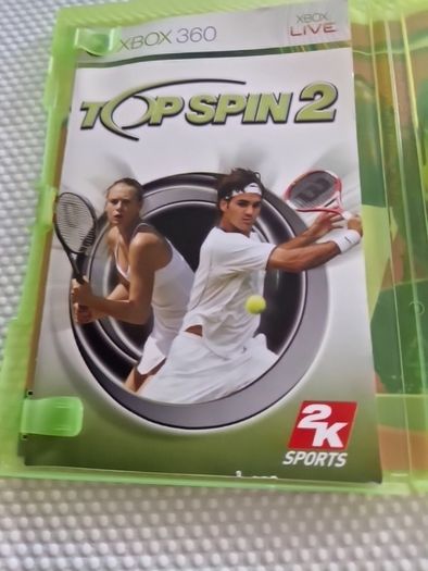 Top Spin 2 Xbox360 Games Original