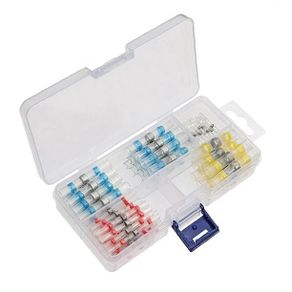 100pcs Waterproof Solder Seal Heat Connector Shrink Butt Connectors Lug Terminals Electrical Wire Car Insulated Terminal
