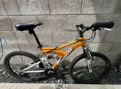 Mongoose full-suspension mountain bike