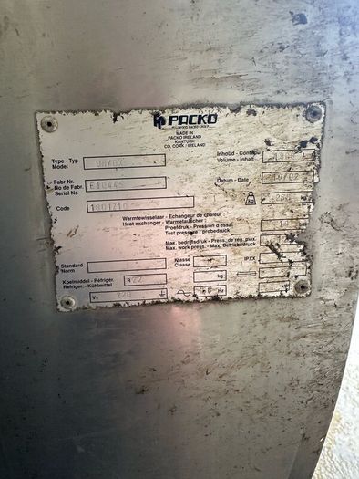 Packo milk tank