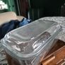 Vintage arcoroc french ribbed glass  butterdish Image 9