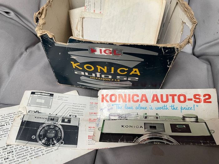 Konica Auto S2 rangefinder