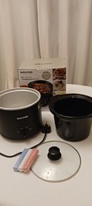 Salter Slow Cooker 3.5 litre with a chalkboard finish