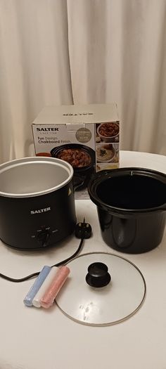 Salter Slow Cooker 3.5 litre with a chalkboard finish